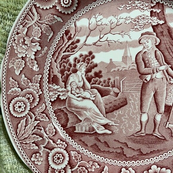 Spode Georgian Series Collection ‘WOODMAN’ Plate - Picture 3 of 9